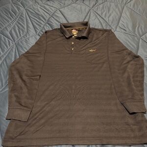 Long sleeve polo shirt